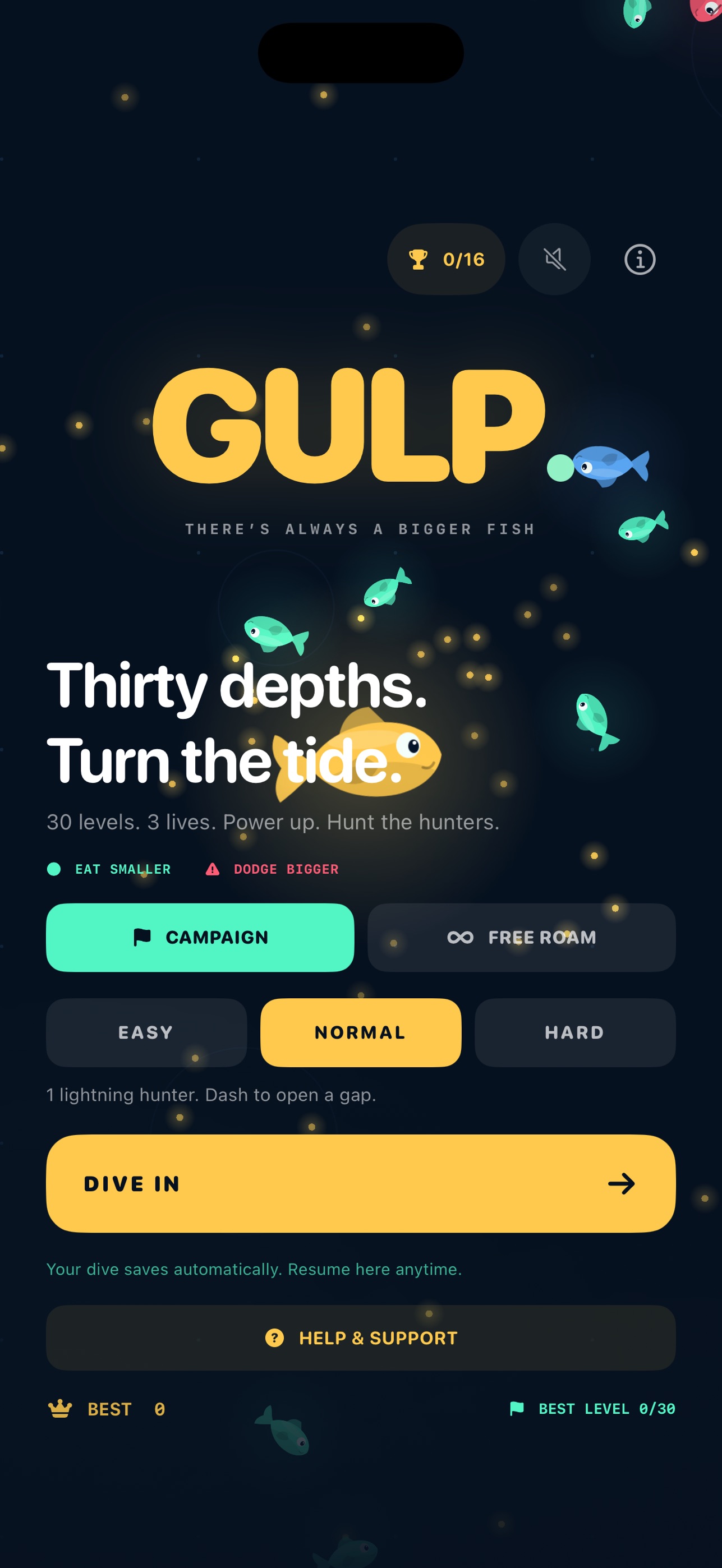 Screenshot 5 of Gulp. Ocean Survival