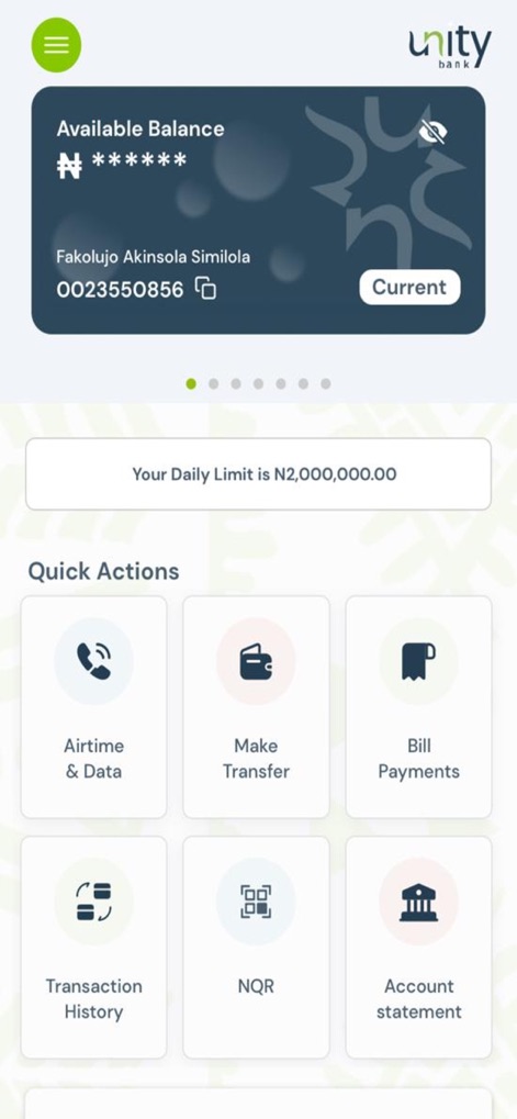 Unifi by Unity Bank - Lifestyle App | MWM