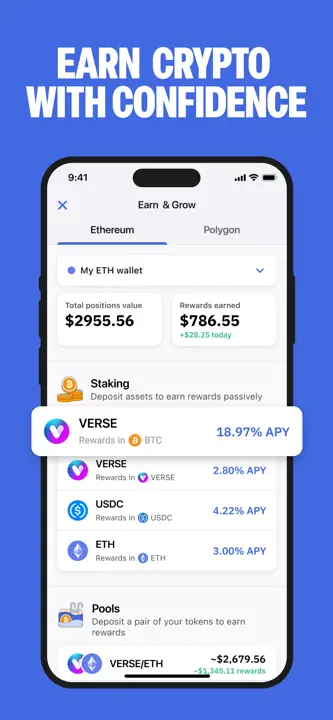 Bitcoin.com Wallet : capture d’écran 5 sur 7