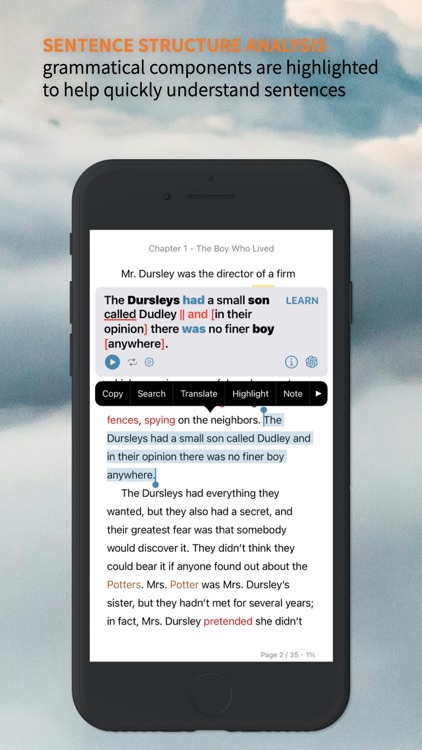 听阅 - 轻松读懂英文原著