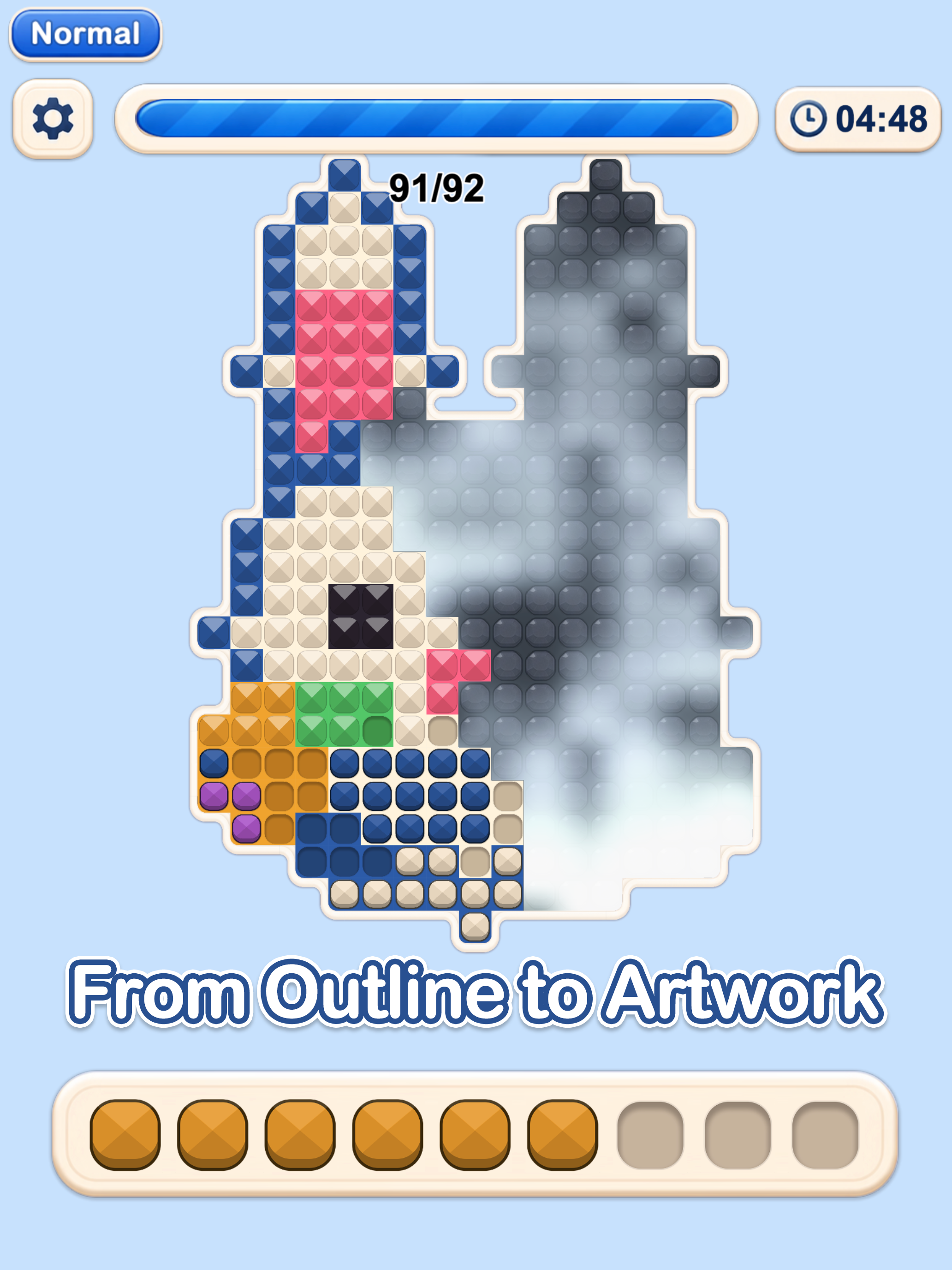 Diamond Tile Sort screenshot 10