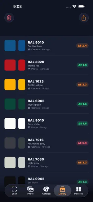 Color Scanner: RAL & HEX screenshot 3