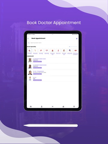 Virinchi Health  for Patients iPad screenshot
