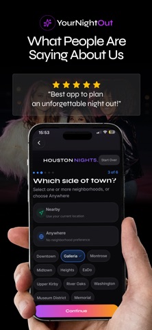 YourNightOut: Plan Your Night Screenshot 3 of 7