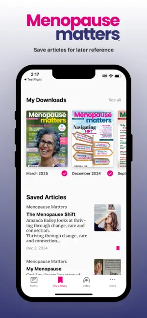 Menopause Matters screenshot 4