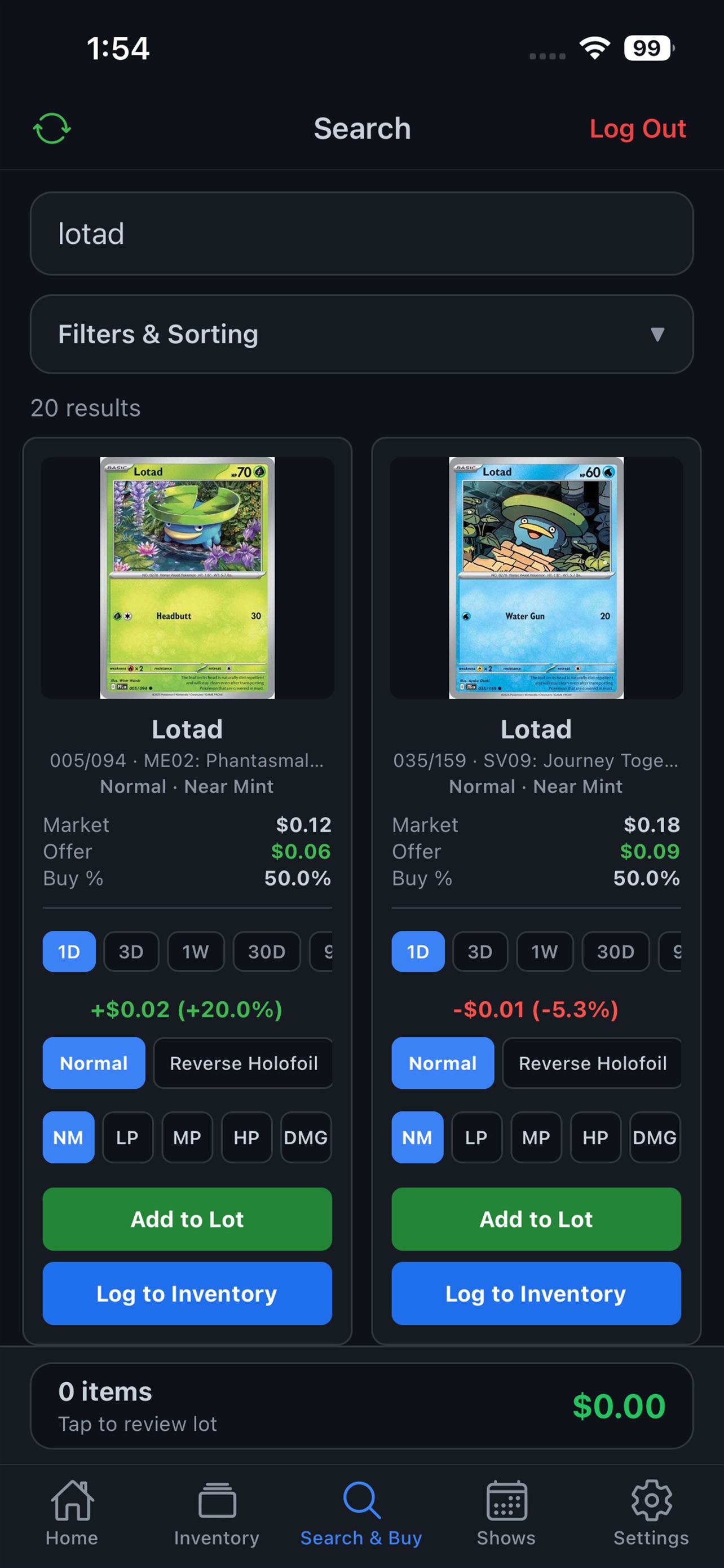 Screenshot 2 of CardCache by Totees Mart