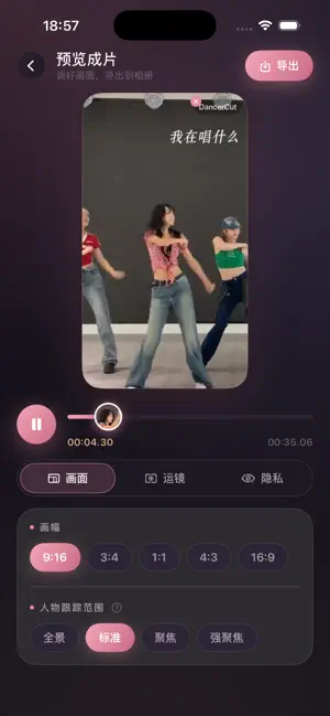 DancerCut screenshot 2