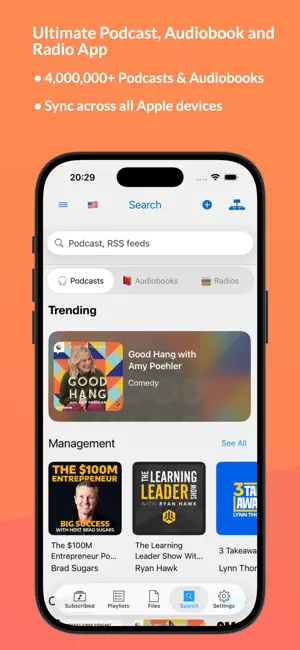 PlaydioCast: Radio & Podcast screenshot 1