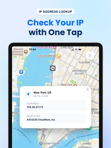 IPShift iPad screenshot