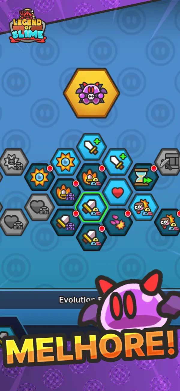Legend of Slime: Idle RPG iOS Mod IPA screenshot 4 - iOS game interface