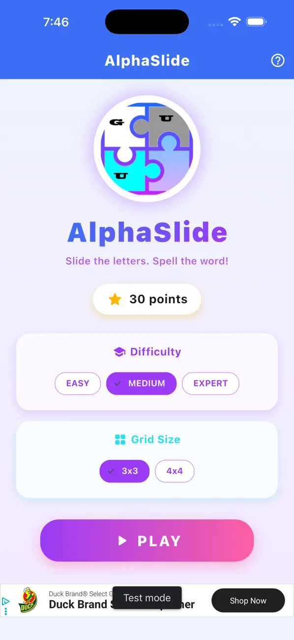 Screenshot #1 pour Alpha Slide
