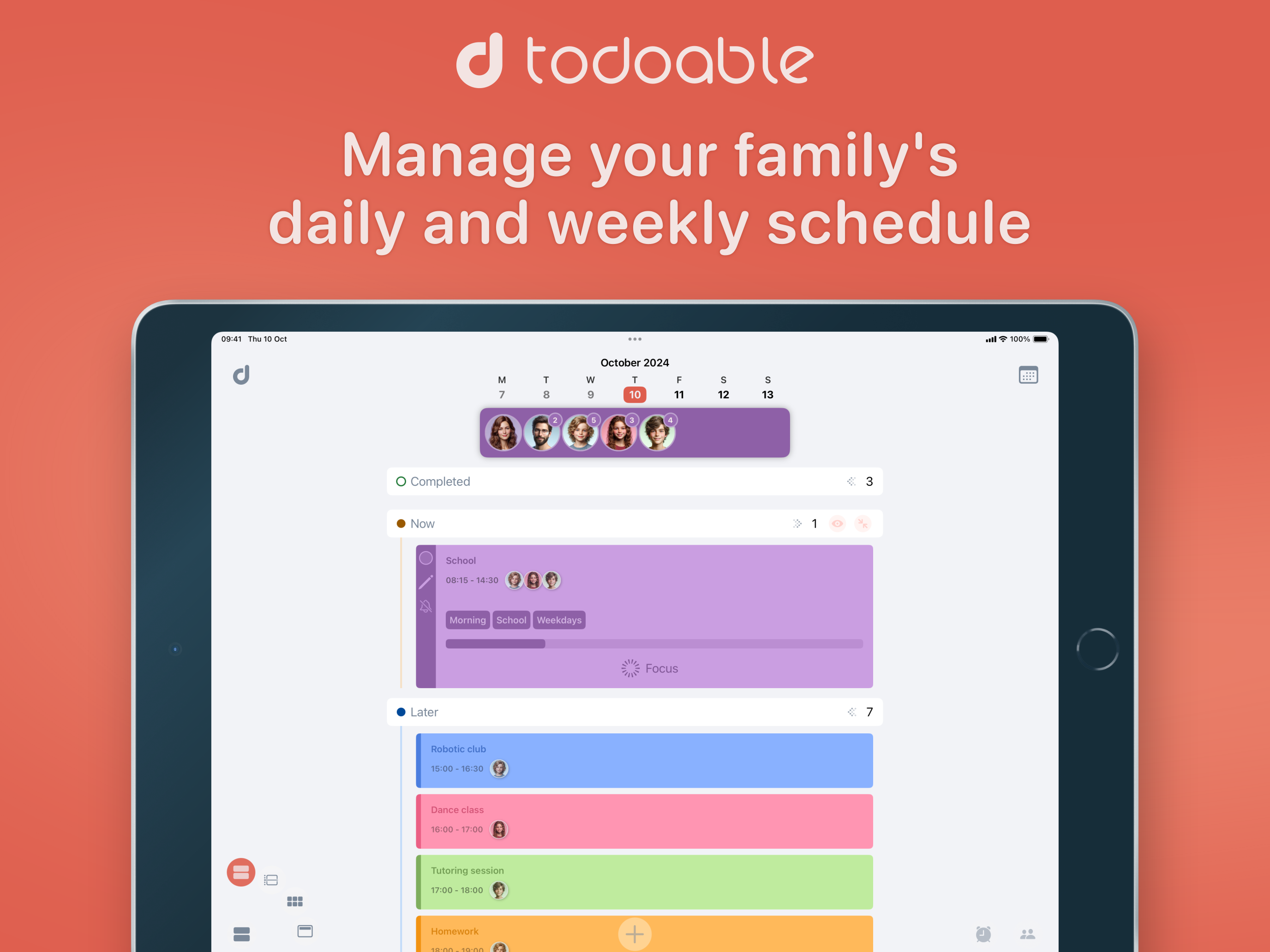 Todoable: Family Calendar screenshot 10