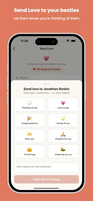 friendkeeper screenshot 2