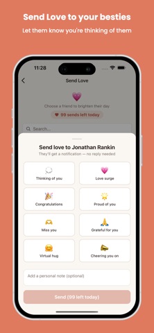 friendkeeper screenshot