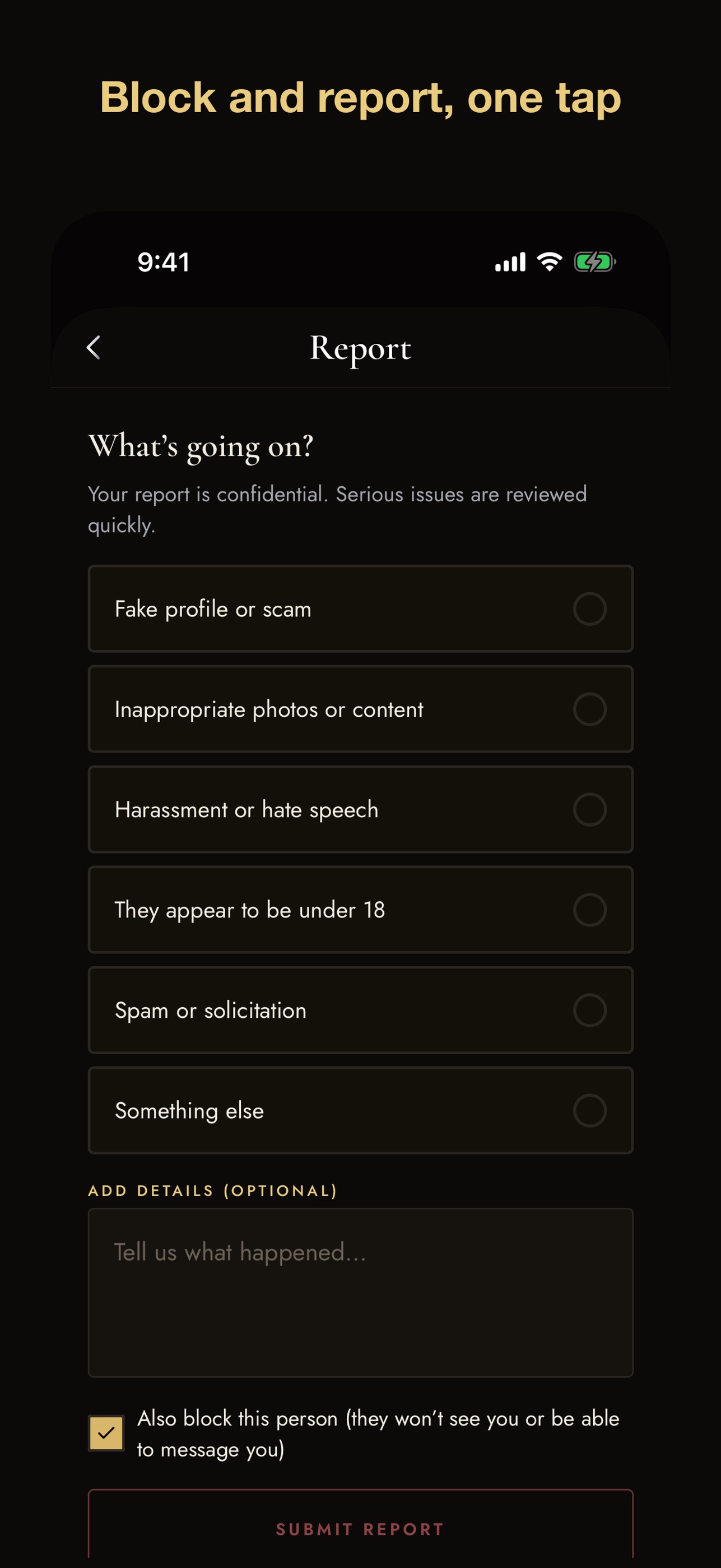 Screenshot 8 of Dimples — Dating App
