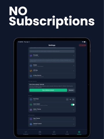 CodeNexus iPad screenshot