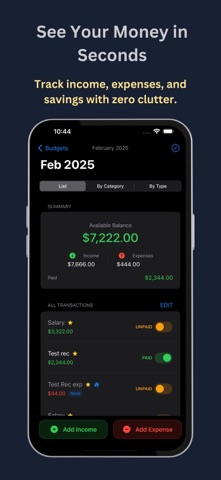 SimpleSpend - 0$ Budget Screenshot 3 of 5