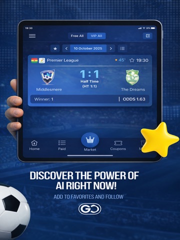 GoScore AI: Sport Analysis iPad screenshot