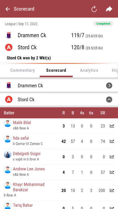 Norway Cricket Screenshot