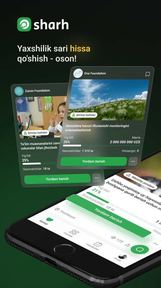 #1. Hissa.uz (iOS) 由: Imkon Uzbekistan