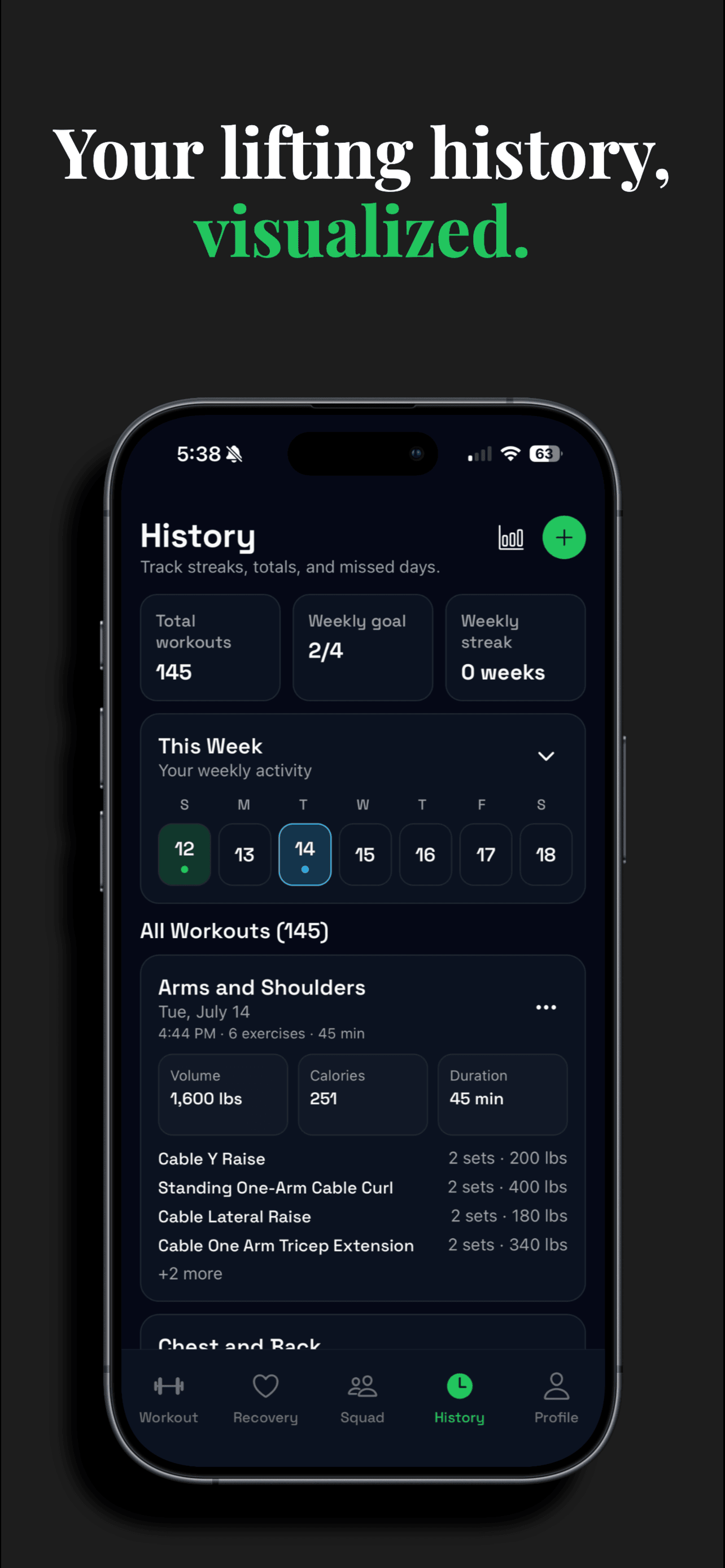 Push Pull: Workout Tracker screenshot 4
