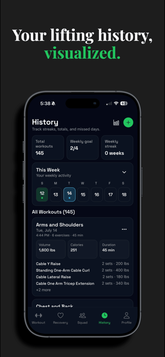 Push Pull: Workout Tracker Screenshot 4 of 8