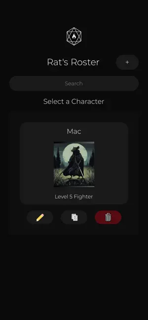 Rat's Roster screenshot 1