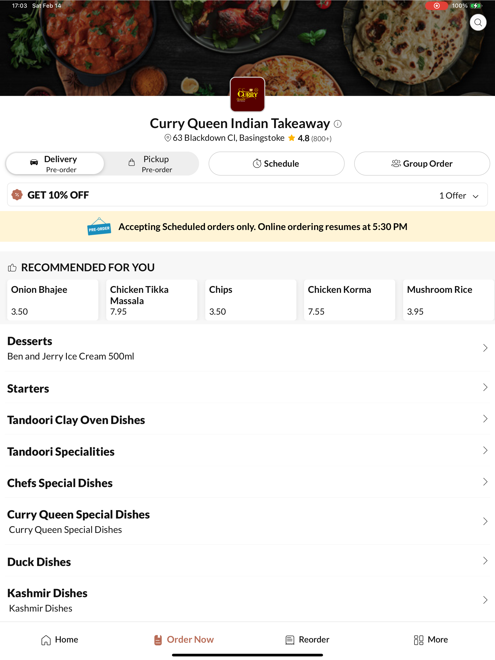 Curry Queen Indian Takeaway screenshot 7