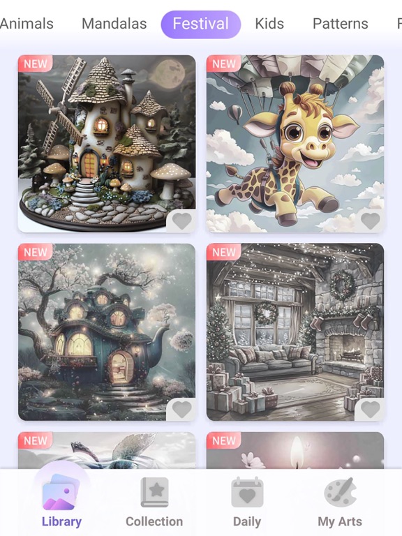 Color Painting-Color By Number iPad screenshot 5 - Games app