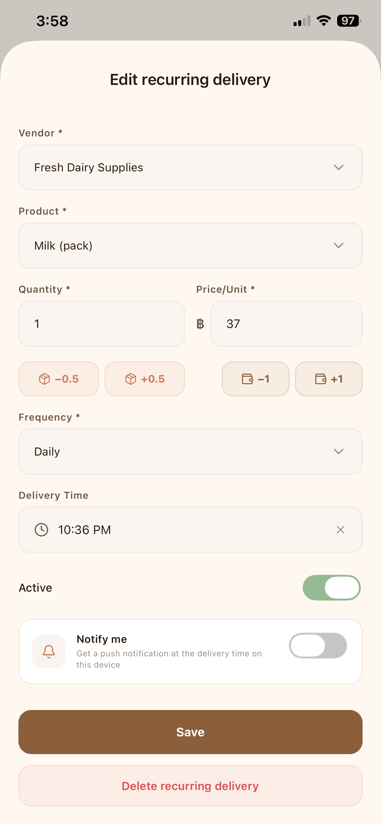 HouseBook - Milk & Grocery screenshot 4