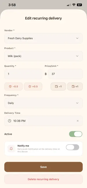 HouseBook - Milk & Grocery screenshot 4