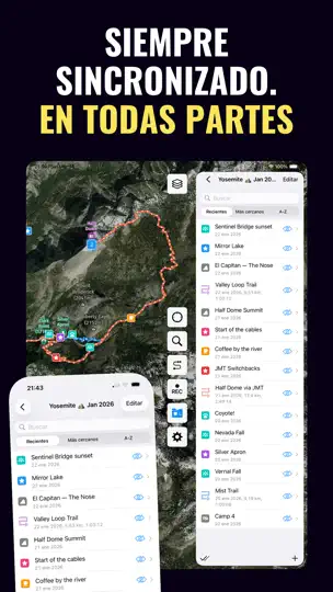 Captura de pantalla de Guru Maps Pro — Mapas Offline en iPhone 5