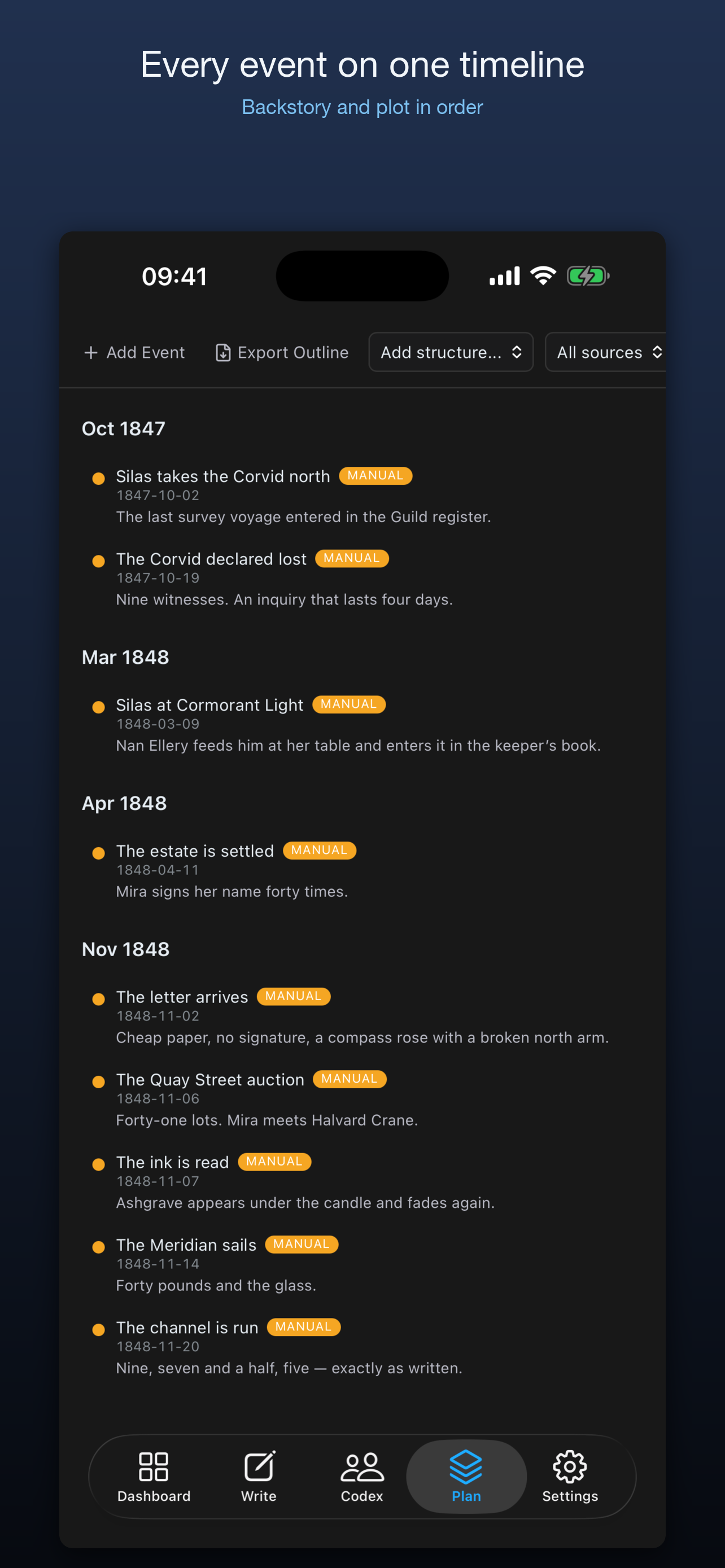 Novalist - Novel Writing screenshot 7