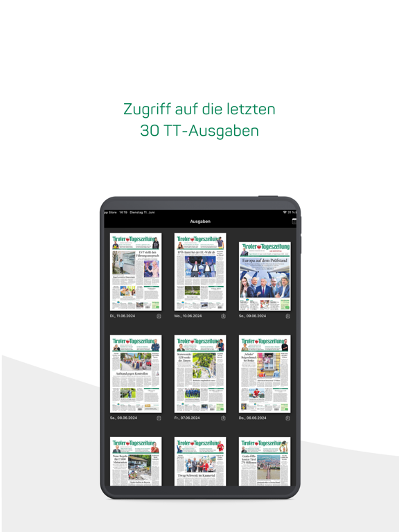 TT ePaper iPad screenshot 6 - Magazines & Newspapers app