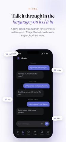 Minda Mental Health iPhone screenshot