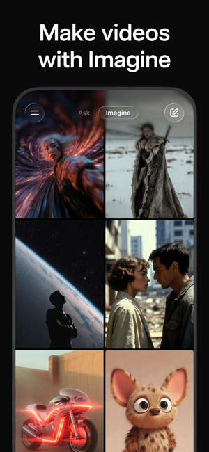 Grok - AI Chat & Video Screenshot