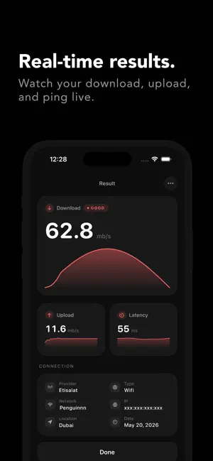 NetTest: Internet Speed Test screenshot 3