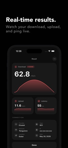 NetTest: Internet Speed Test Screenshot 3 of 4
