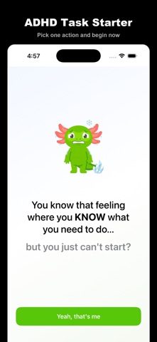 UnfreezeMe: ADHD Task Starter Screenshot 1 of 5
