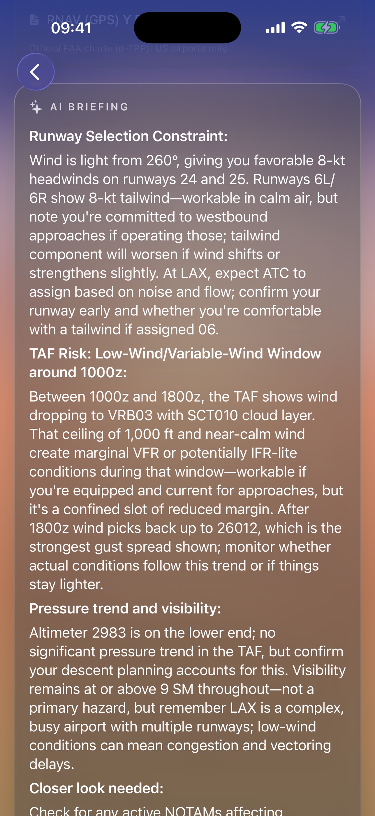 Screenshot 5 of CX Aviation Weather