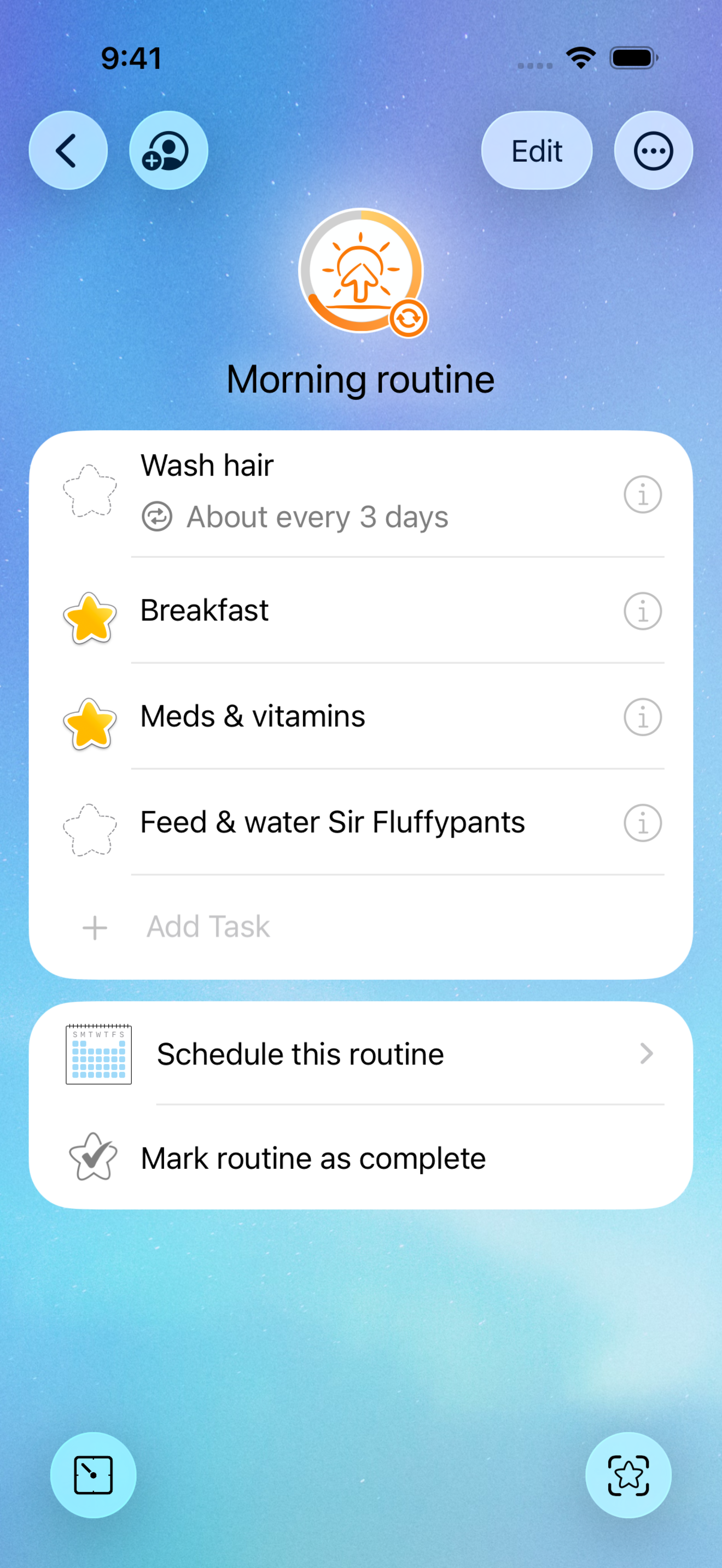 Home Routines screenshot 3