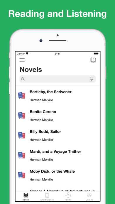 Screenshot #1 pour Herman Melville's works