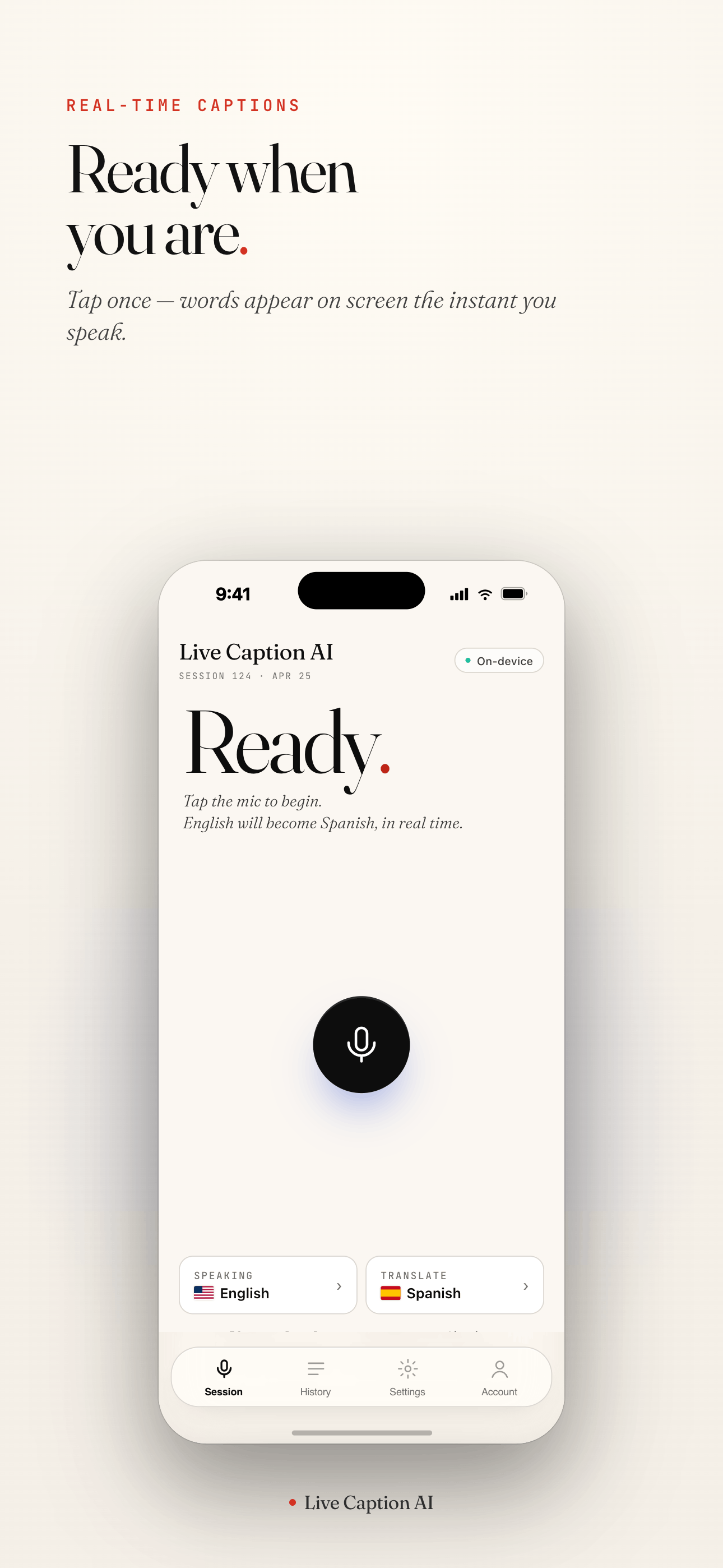 Live Caption AI screenshot 4
