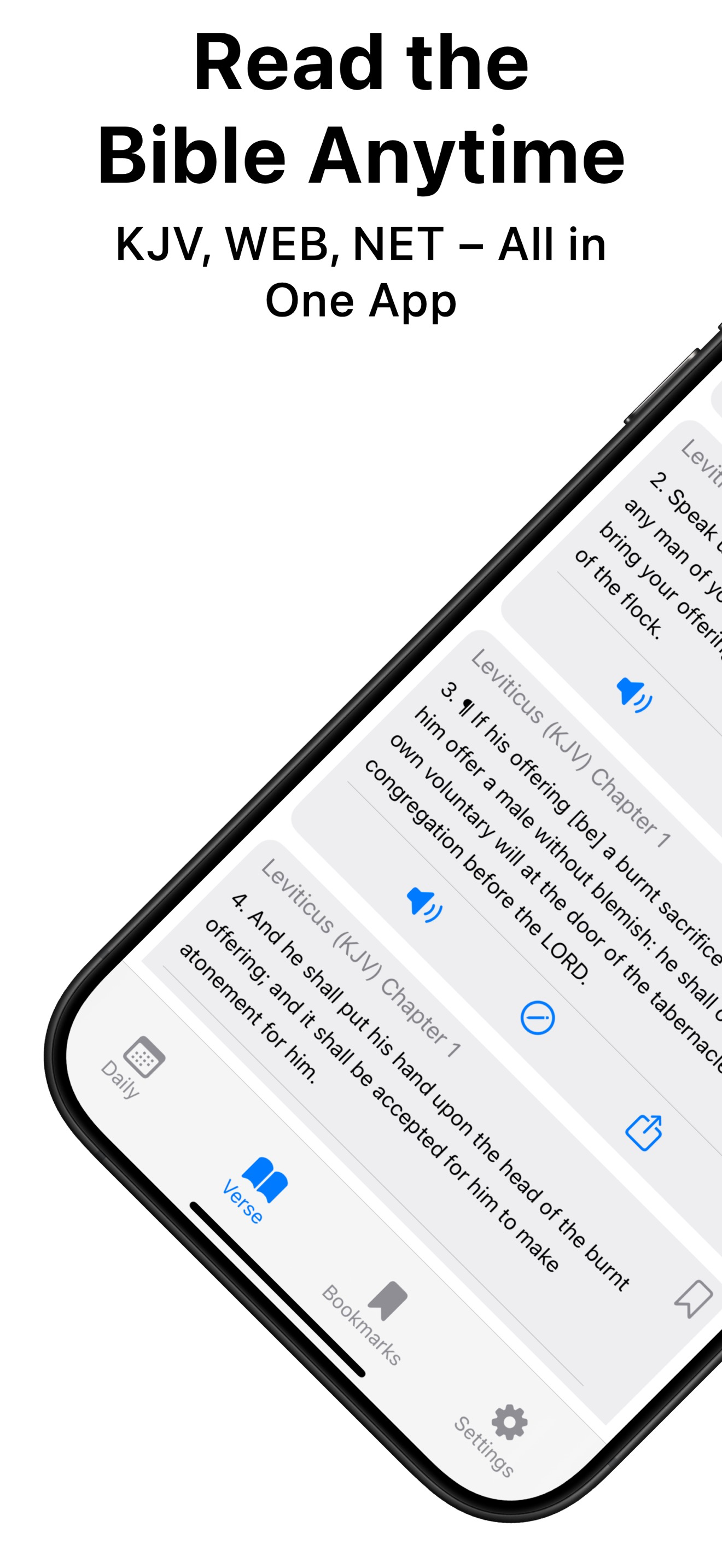 Bible – Daily Verses & Audio