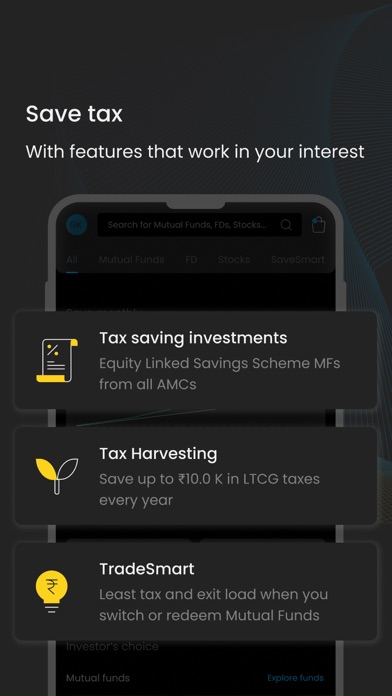 Kuvera: SIP Mutual Funds App Screenshot