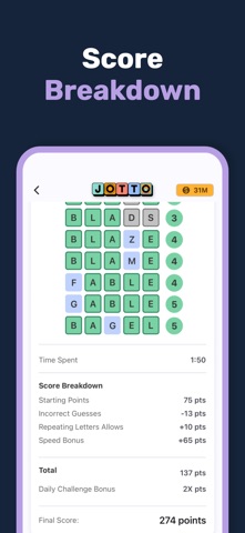 Jotto! Screenshot 7 of 8