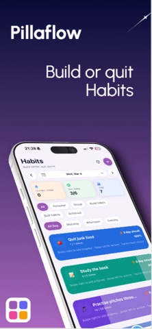 Pillaflow - Life productivity screenshot