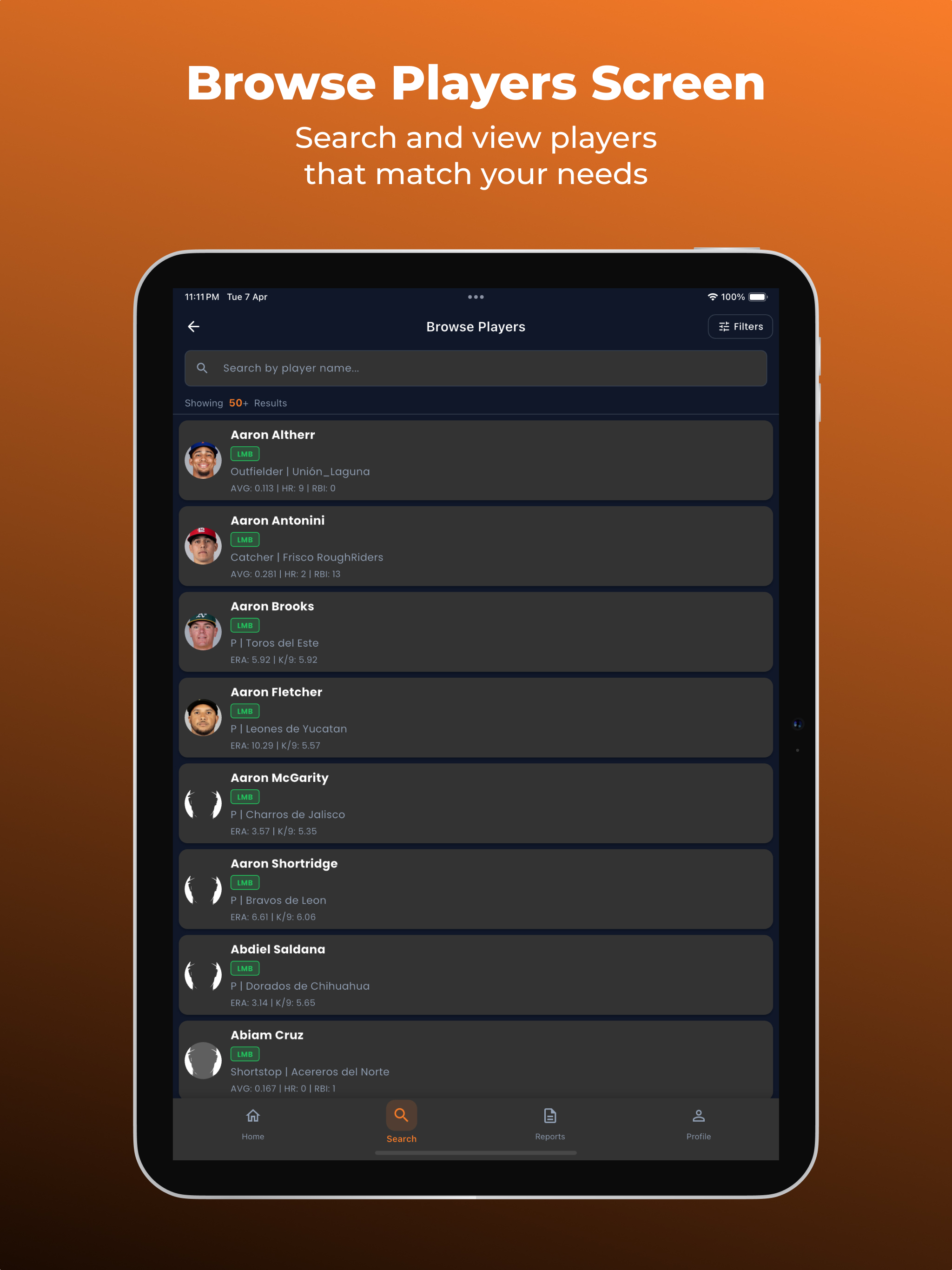 Roster Radar | Track Players screenshot 13