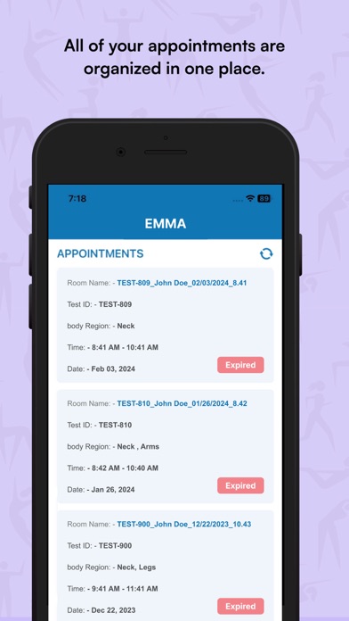 EMMA Health Screenshot