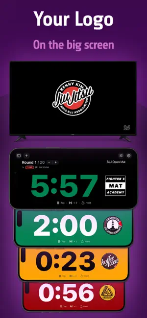 Roll Time - BJJ Round Timer screenshot 2